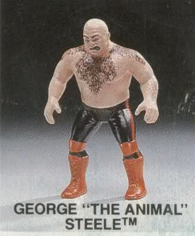 Unreleased WWF LJN Wrestling Superstars Series 3 George "The Animal" Steele
