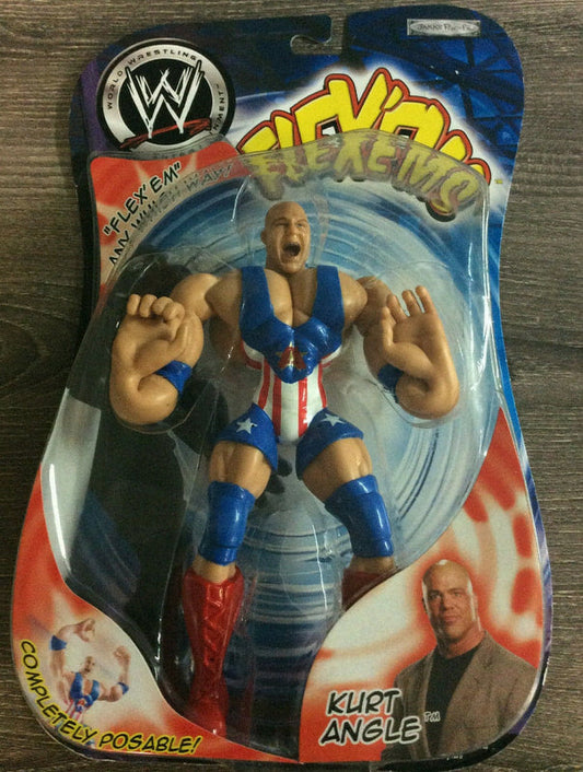 2005 WWE Jakks Pacific Flex 'Ems Series 8 Kurt Angle