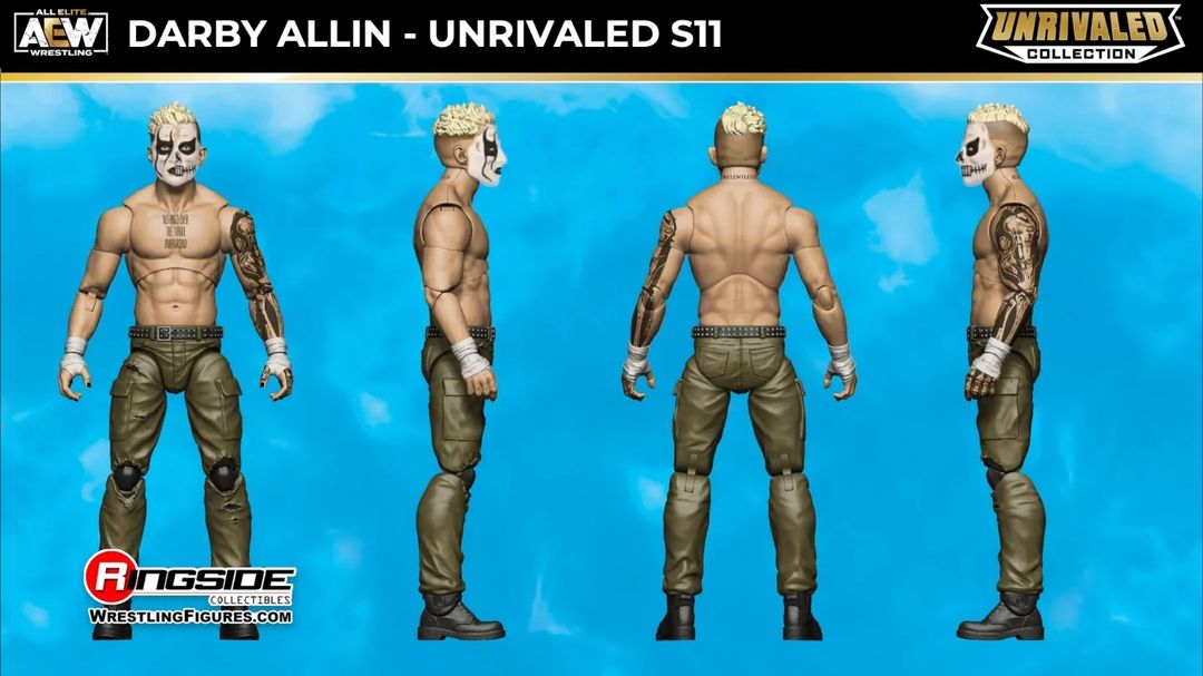 2022 AEW Jazwares Unrivaled Collection Series 11 #99 Darby Allin