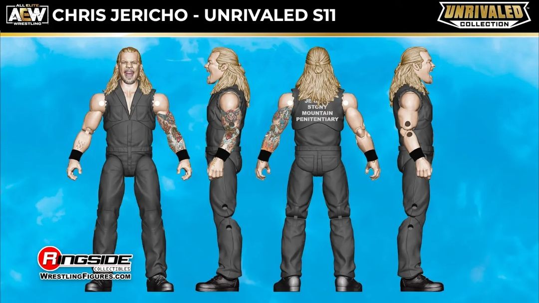 2022 AEW Jazwares Unrivaled Collection Series 11 #98 Chris Jericho