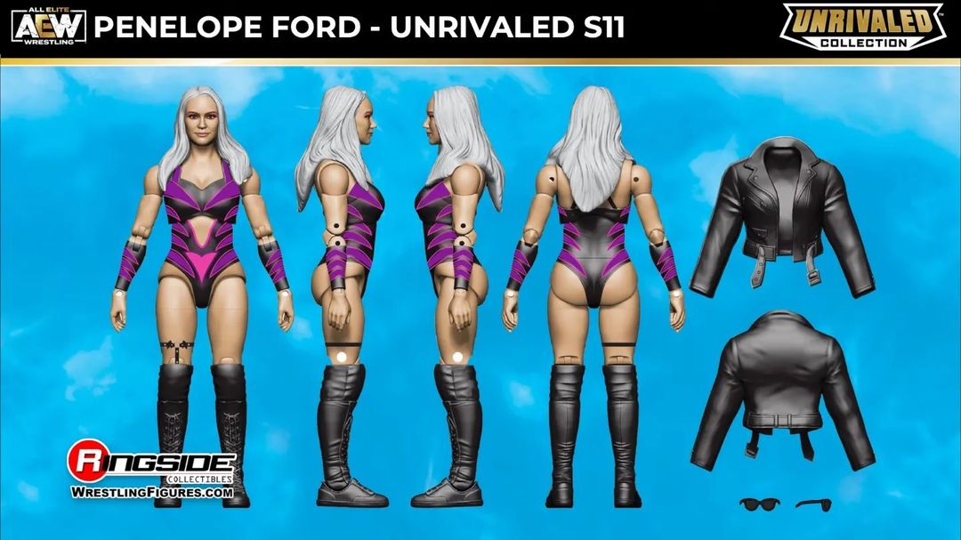 2022 AEW Jazwares Unrivaled Collection Series 11 #94 Penelope Ford