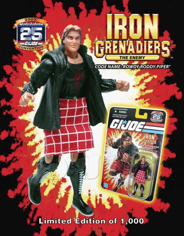 Roddy piper sale gi joe figure