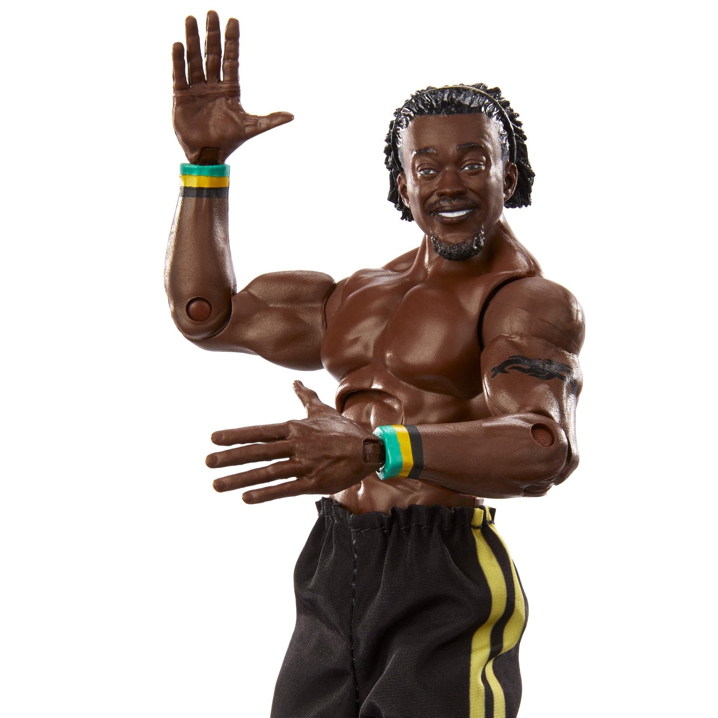 2020 WWE Mattel Elite Collection Decade of Domination Series 2 Kofi Kingston [With Pants On, Exclusive]