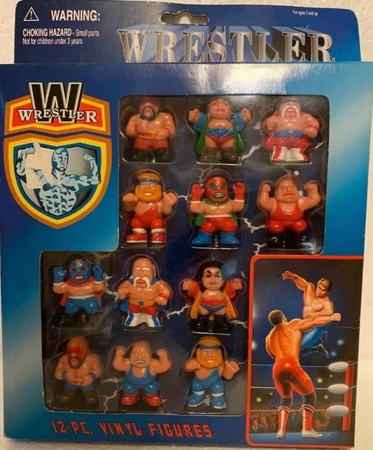 1986 Soma Soft PVC Bootleg/Knockoff Wrestler 12-Pack Version 1