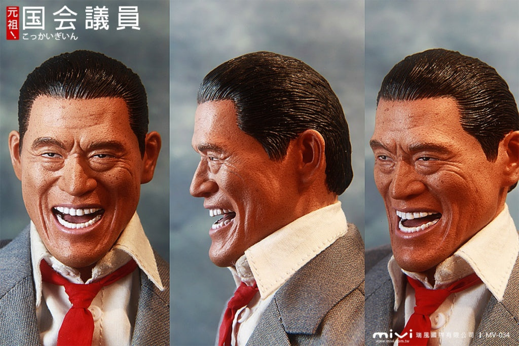 2022 MiVi 1:6 Scale [12"] Crazy Congressman [Antonio Inoki]