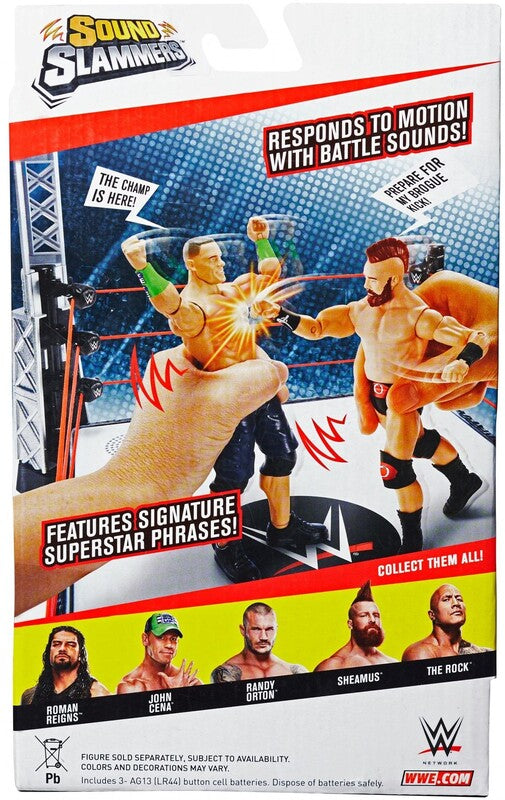 Unreleased WWE Mattel Sound Slammers Series 4 John Cena