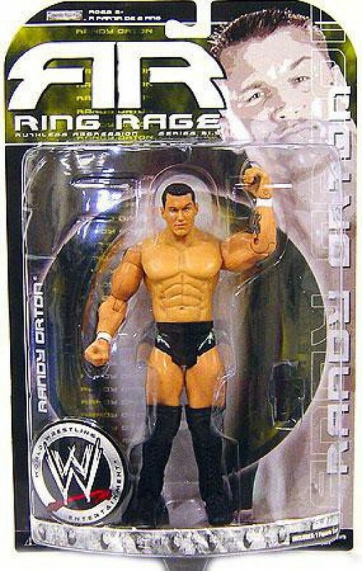 2008 WWE Jakks Pacific Ruthless Aggression Series 31.5 "Ring Rage" Randy Orton