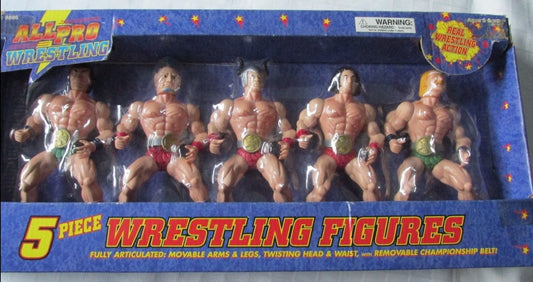 AllPro Wrestling Bootleg/Knockoff 5-Pack