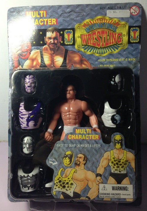 2000 Hinstar International Wrestling Bootleg/Knockoff Multi Character Wrestler: Tigerman/Shadow Boxer