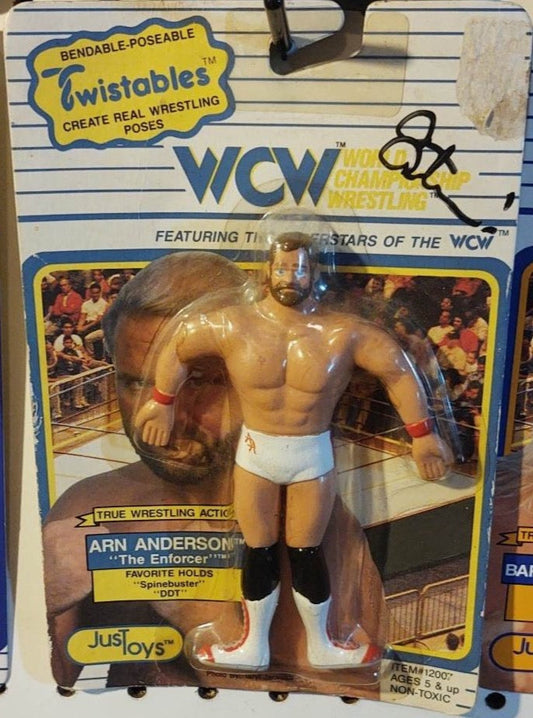 1990 WCW Just Toys Twistables Arn Anderson [Roadkill Card]