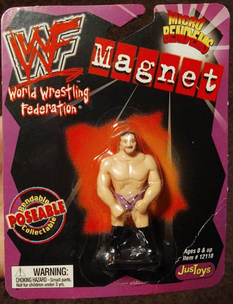 1999 WWF Just Toys Micro Bend-Ems Magnet Val Venis