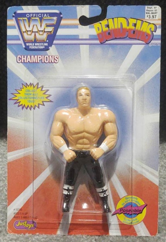 WWF Just Toys Bend-Ems Canadian Champions HHH