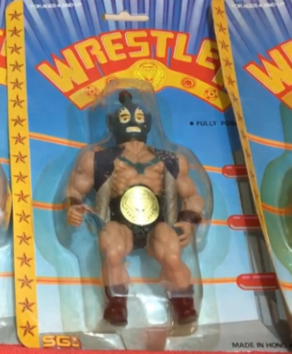 Sungold Wrestler Bootleg/Knockoff Mask