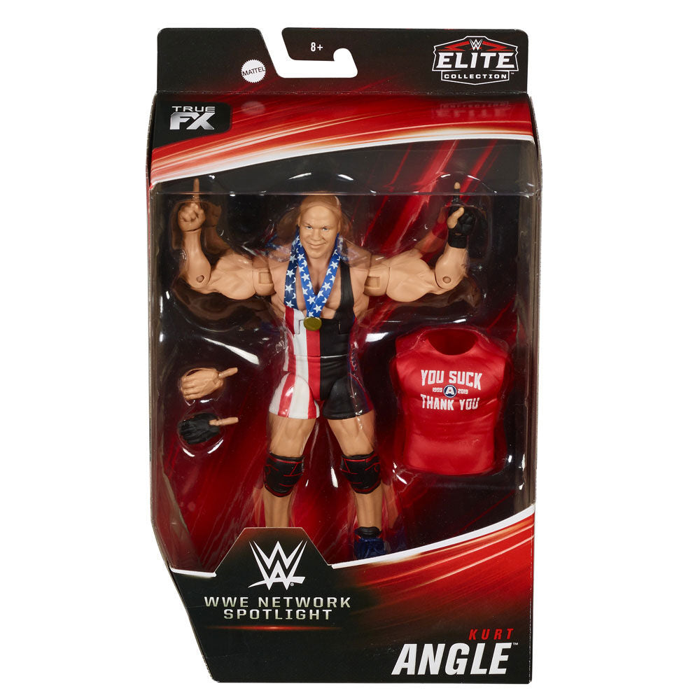 2020 WWE Mattel Elite Collection Network Spotlight Series 3 Kurt Angle [Exclusive]