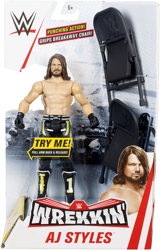 2019 WWE Mattel Wrekkin' AJ Styles