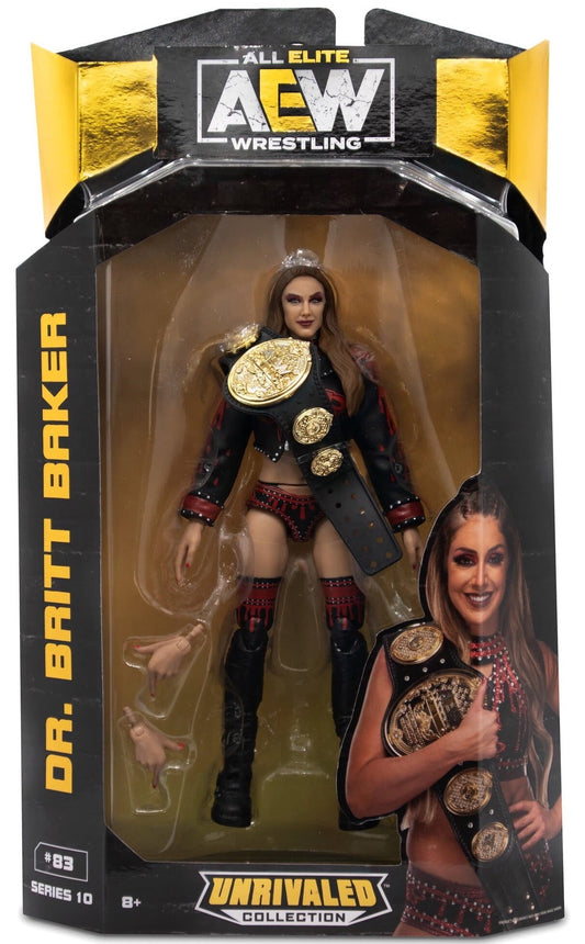 2022 AEW Jazwares Unrivaled Collection Series 10 #83 Dr. Britt Baker