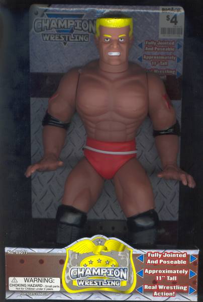 Champion Wrestling Bootleg/Knockoff 11" Wrestler