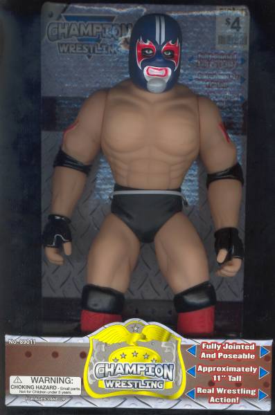 Champion Wrestling Bootleg/Knockoff 11" Wrestler