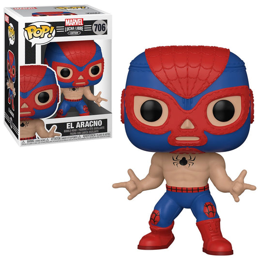 2021 Marvel Lucha Libre Edition Funko POP! 706 El Aracno