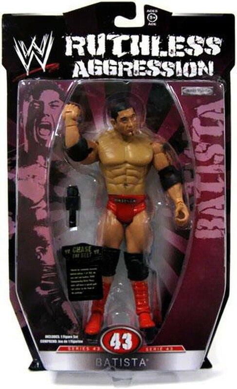 2009 WWE Jakks Pacific Ruthless Aggression Series 43 Batista ...