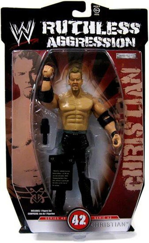 2009 WWE Jakks Pacific Ruthless Aggression Series 42 Christian