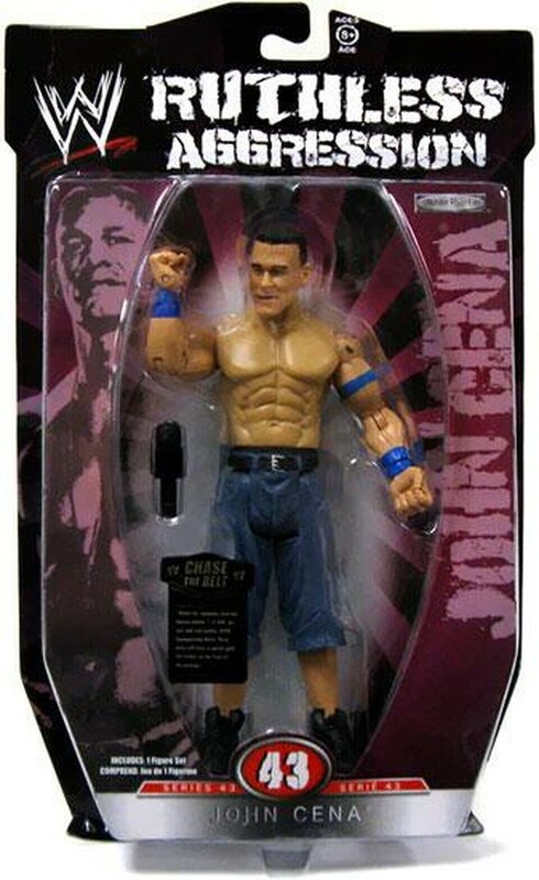 2009 WWE Jakks Pacific Ruthless Aggression Series 43 John Cena