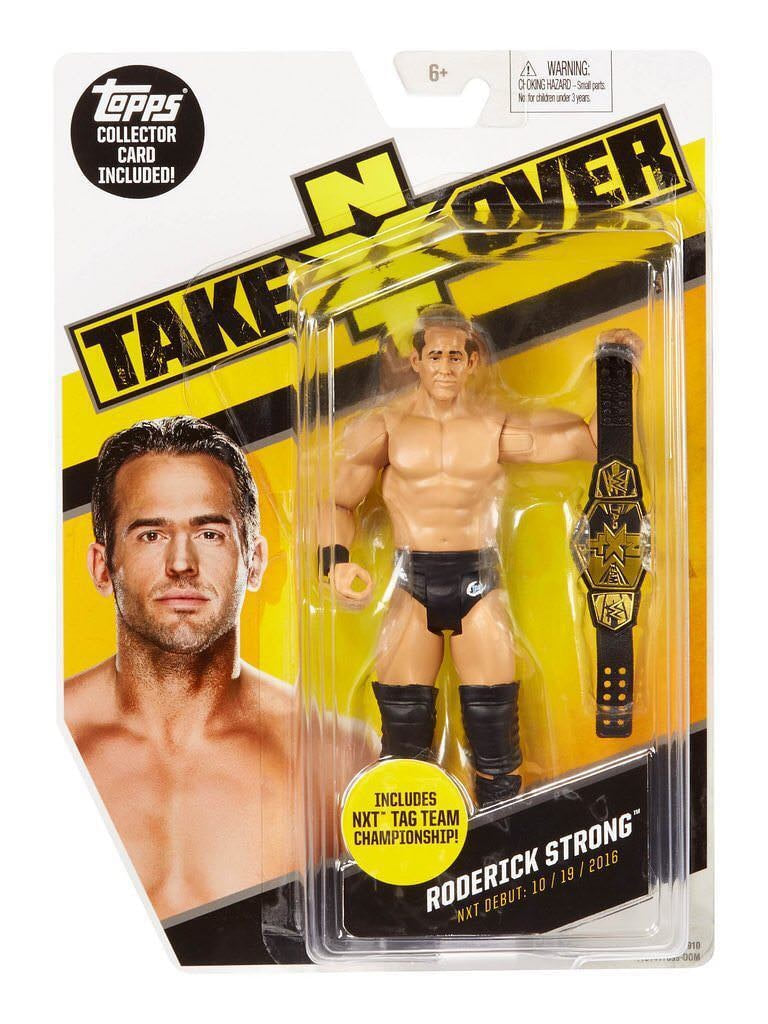 Unreleased WWE Mattel Basic NXT Takeover Series 3 Roderick Strong [Exclusive]