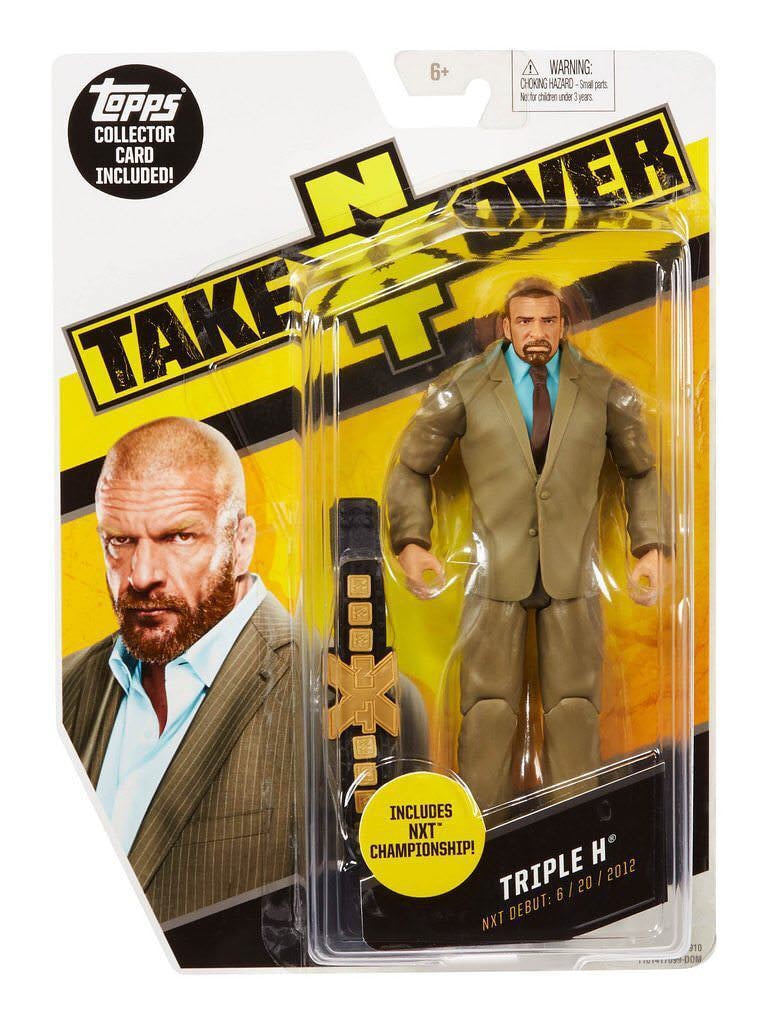Unreleased WWE Mattel Basic NXT Takeover Series 3 Triple H [Exclusive]