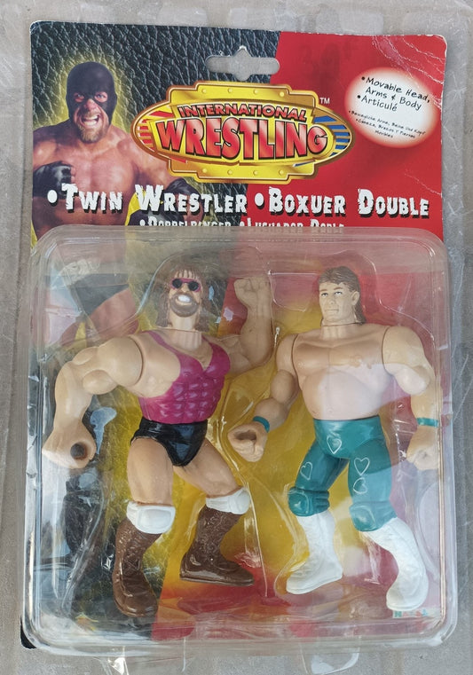 International Wrestling Bootleg/Knockoff Twin Wrestler Pack [Adam Bomb & Shawn Michaels]