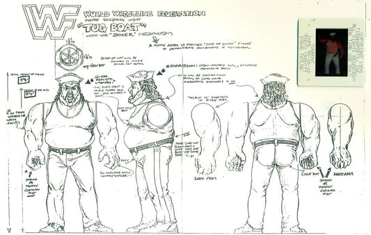 Unreleased WWF Hasbro Tugboat