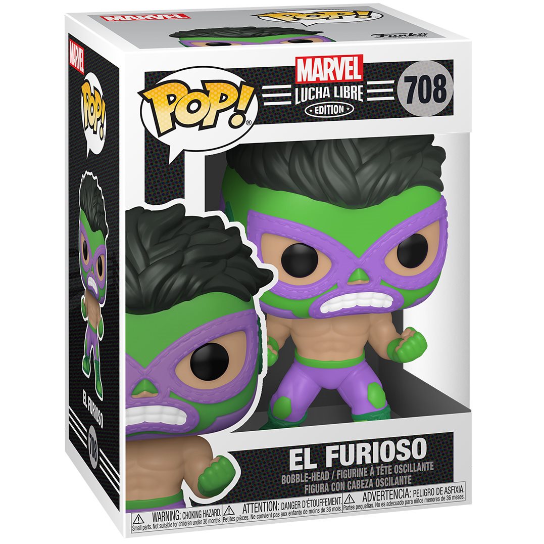 2021 Marvel Lucha Libre Edition Funko POP! 708 El Furioso