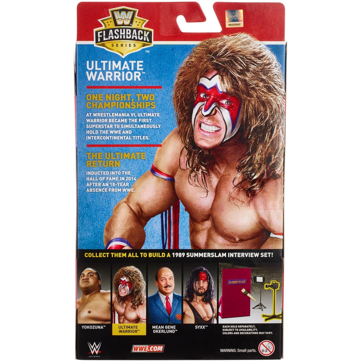 2017 WWE Mattel Elite Collection Flashback Series 1 Ultimate Warrior [Exclusive]