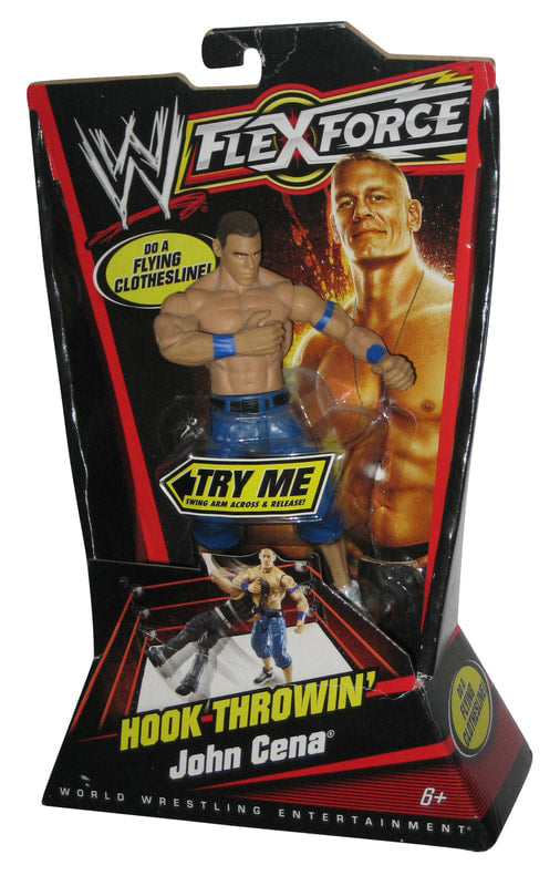 2010 WWE Mattel Flex Force Series 1 Hook Throwin' John Cena