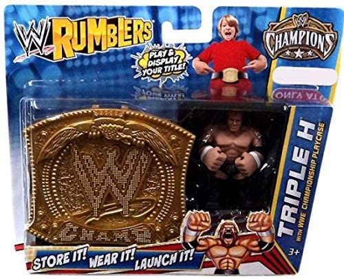 2012 WWE Mattel Rumblers Series 2 Triple H [With WWE Championship Playcase, Exclusive]