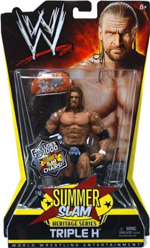 2011 WWE Mattel Basic SummerSlam Heritage Series 1 Triple H [Chase]