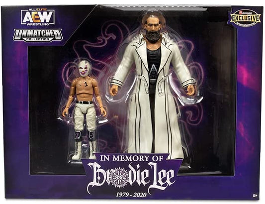 2022 AEW Jazwares Unmatched Collection Ringside Exclusive Mr. Brodie Lee & Negative 1