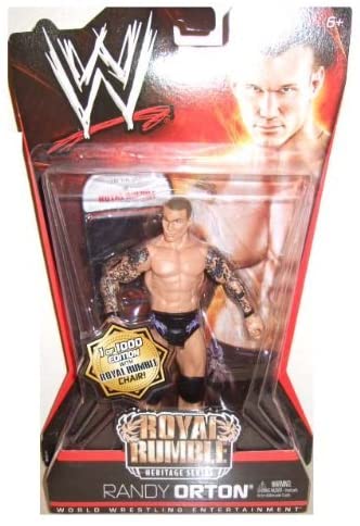 2010 WWE Mattel Basic Royal Rumble Heritage Series 2 Randy Orton [Chase]