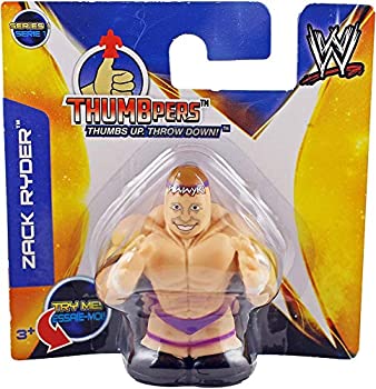 2013 WWE Wicked Cool Toys Thumbpers Series 1 Zack Ryder