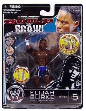 2008 WWE Jakks Pacific Deluxe Build 'N' Brawl Series 5 Elijah Burke
