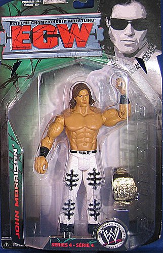 2008 WWE Jakks Pacific ECW Series 4 John Morrison