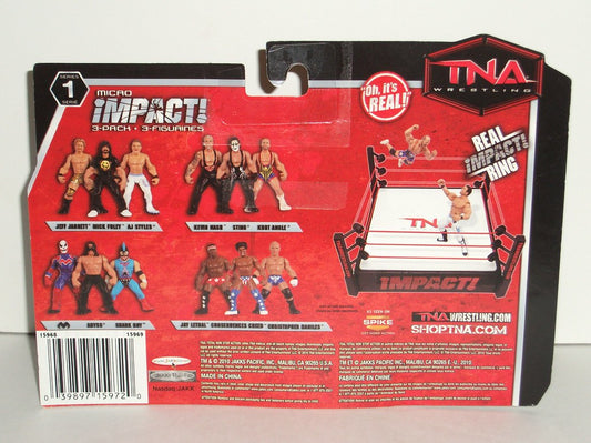 Unreleased TNA/Impact Wrestling Jakks Pacific Micro Impact! Real Impact Ring