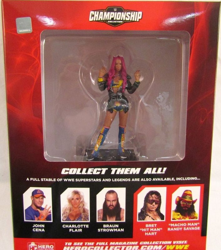 2019 WWE Eaglemoss Hero Collector Championship Collection 9 Sasha Banks