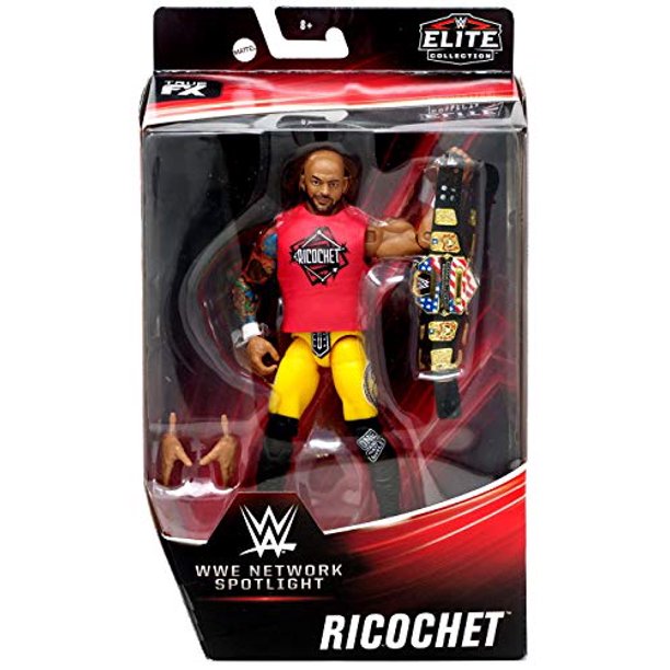 2020 WWE Mattel Elite Collection Network Spotlight Series 3 Ricochet [Exclusive]