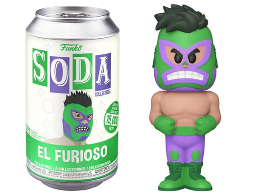 2021 Marvel Lucha Libre Edition Funko Soda El Furioso