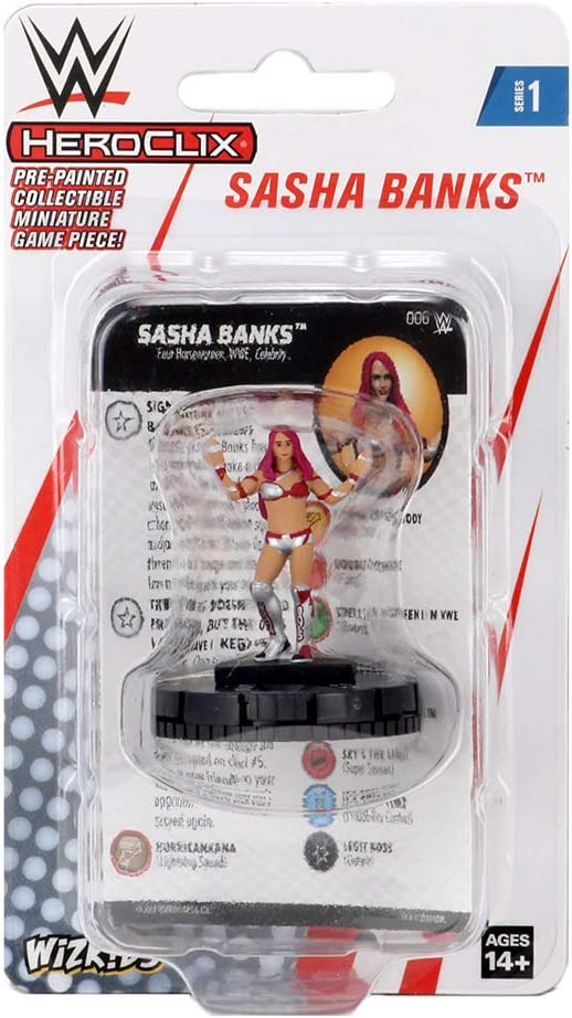 2019 WWE WizKids HeroClix Series 1 Sasha Banks