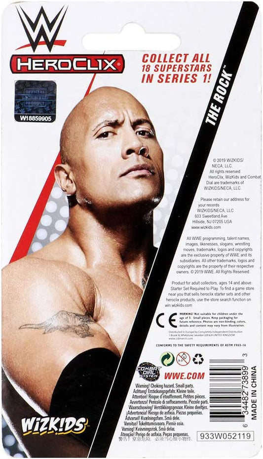 2019 WWE WizKids HeroClix Series 1 The Rock