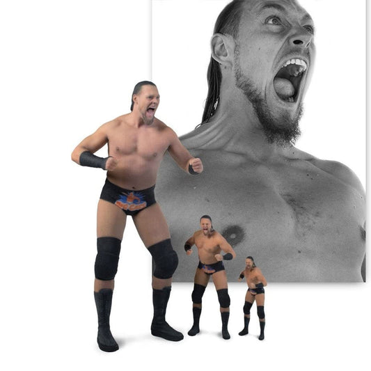 2017 WWE Staramba 3D Printed Statues Big Cass