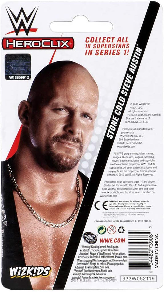 2019 WWE WizKids HeroClix Series 1 Stone Cold Steve Austin