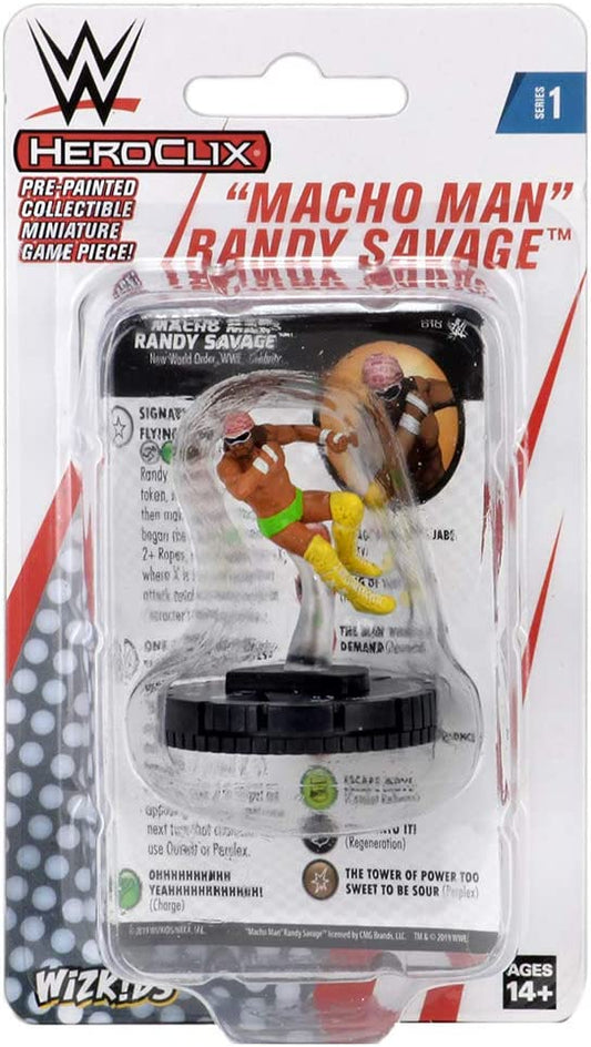 2019 WWE WizKids HeroClix Series 1 "Macho Man" Randy Savage