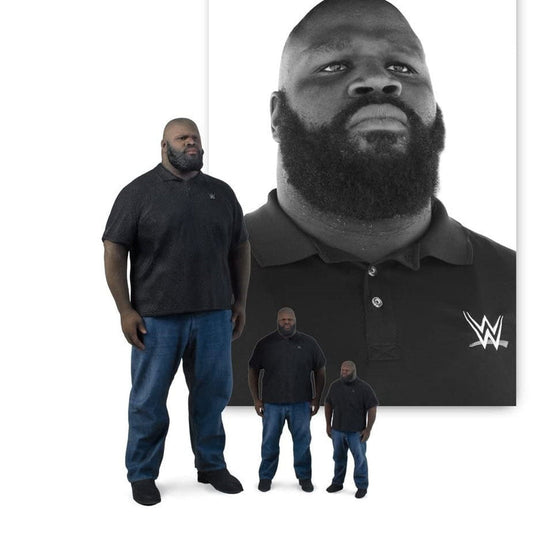 2017 WWE Staramba 3D Printed Statues Mark Henry